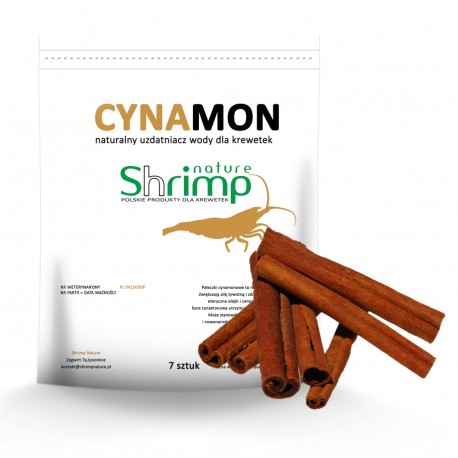 Shrimp Nature CYNAMON 7szt uzdatniające laski