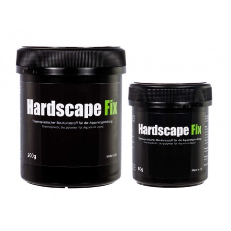 Hardscape fix - szklany ogród do mocowania ozdób w akwarium 80g
