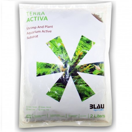BLAU Terra Activa aktywne podłoże dla roślin czarne 8 litrów