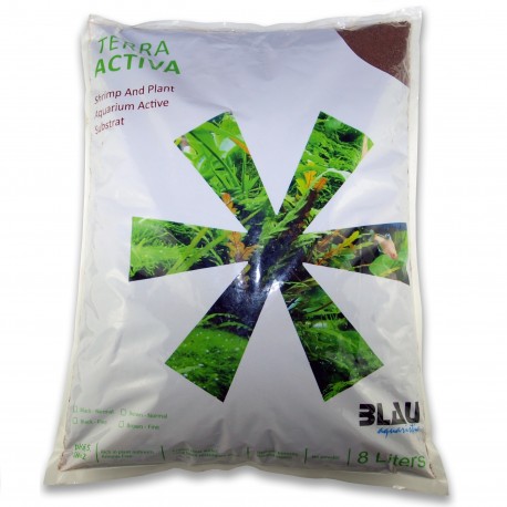 BLAU Terra Activa aktywne podłoże dla roślin brązowe 8 litrów