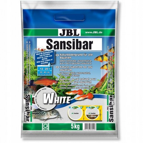 JBL Sansibar White biały drobny piasek 5kg