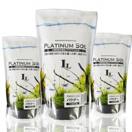 Platinum Soil 1 litr SUPER POWDER - japońskie podłoże dla krewetek