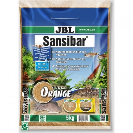 JBL Sansibar Orange 5kg pomarańczowo brązowy piasek